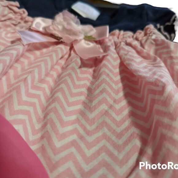 Baby Girl Pink Easter Dress Set, 0-3 Month - Picture 3 of 10